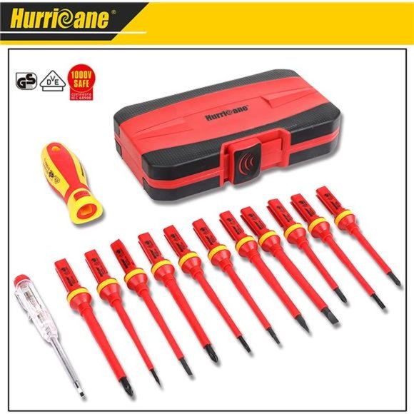 1000V Insulated Electrician Screwdriver Set, All-in-One Premium Professional - Picture 6 of 6